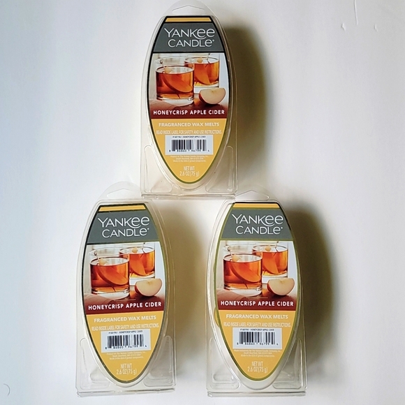 Yankee Candles Wax Melts set of 3
